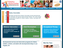 Tablet Screenshot of keanyassociates.com